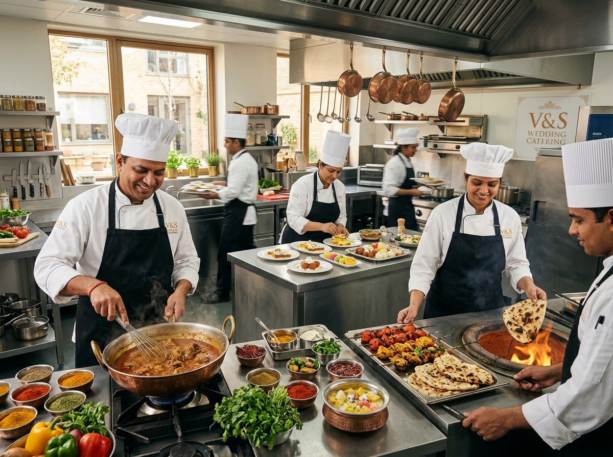 Piyush Caterers Culinary Team and Hygienic Kitchen